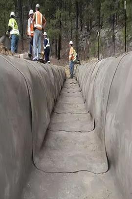 浇水固化水泥毯