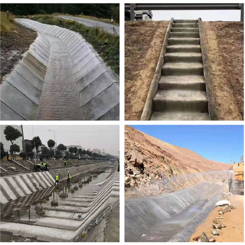 市政工程水泥毯应用